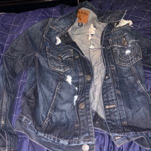 True Religion trucker jacket